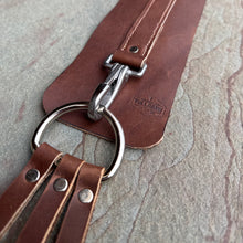 Load image into Gallery viewer, Leather Game Tote